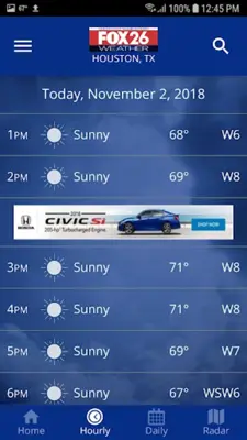 FOX 26 Houston Weather android App screenshot 2