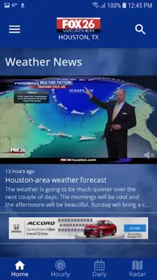 FOX 26 Houston Weather android App screenshot 3